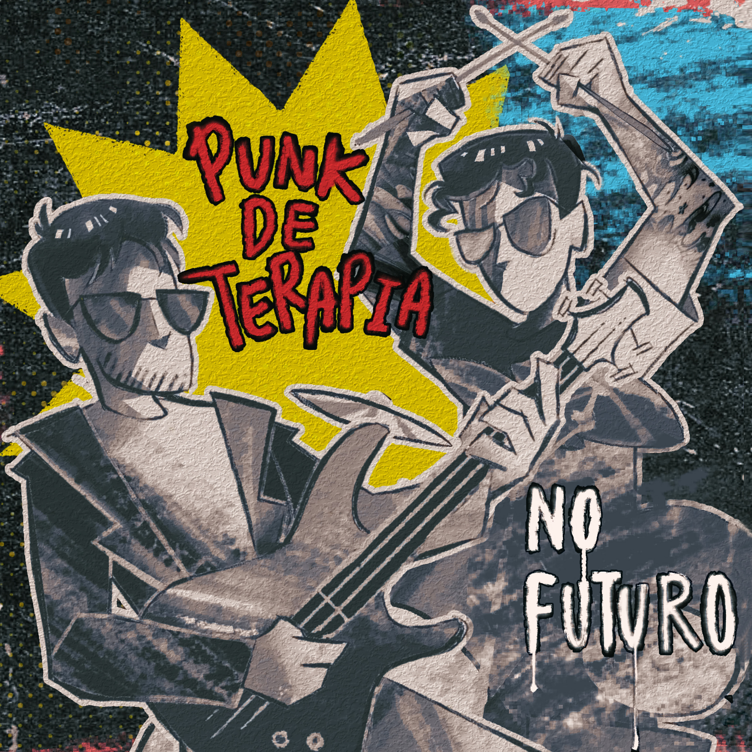 Punk de Terapia - Portada del álbum de NO FUTURO